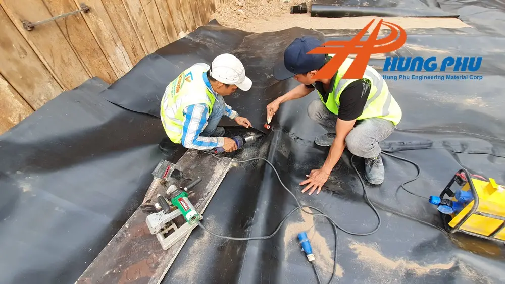 Cách hàn bạt HDPE chuyên nghiệp từ Hưng Phú