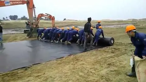 Thi Công Hàn Màng Chống Thấm HDPE