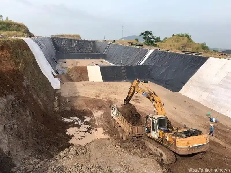 Hàn màng chống thấm hdpe