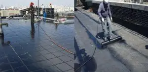 Thi công chống thấm bằng màng khò