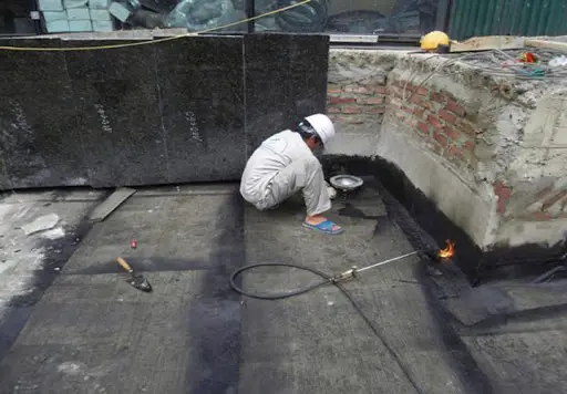 Chống Thấm Bằng Màng Khò