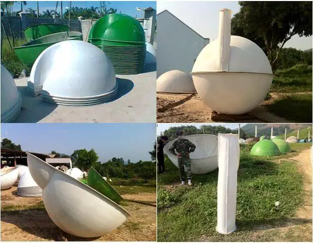 Cấu Tạo Hầm Biogas HDPE