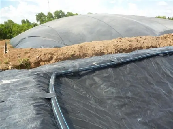 Túi Biogas Ứng Dụng Vật Liệu HDPE