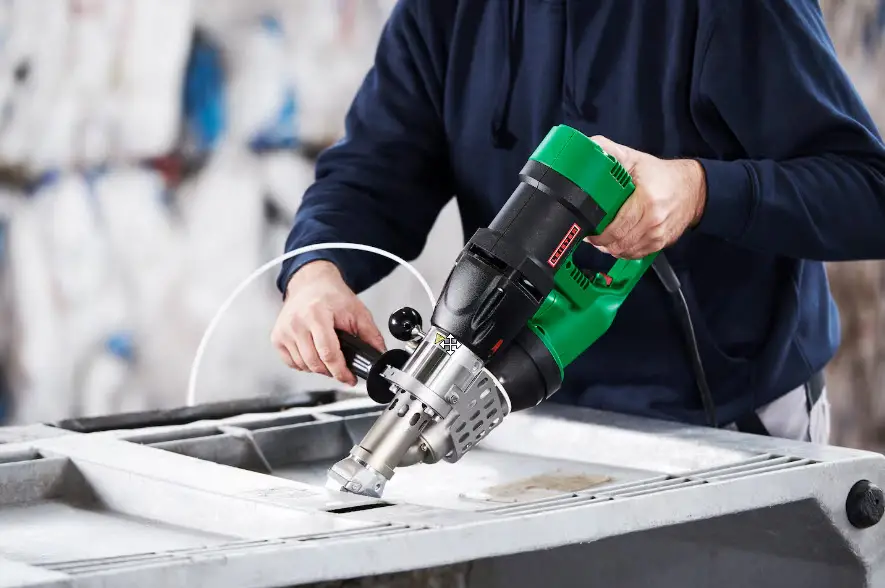 Máy hàn bạt HDPE cầm tay