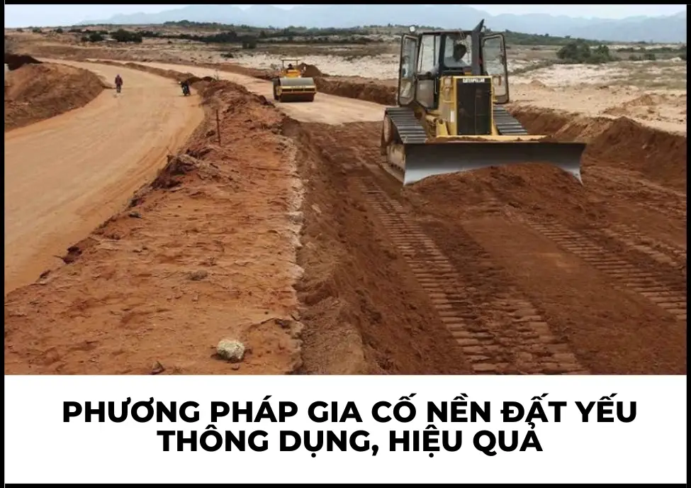 Xử lý nền đất yếu bằng cọc xi măng - đất