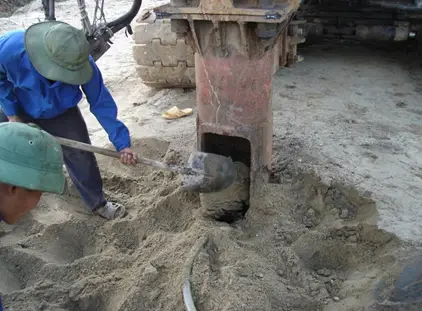 Xử lý nền đất yếu bằng cọc xi măng - đất