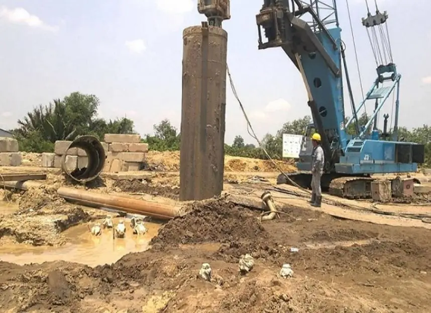 Xử lý nền đất yếu bằng cọc cát