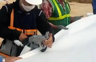 Cách Khâu Vải Địa Kỹ Thuật