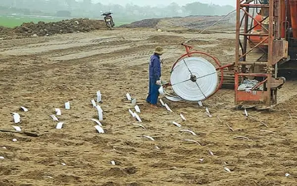 Quy trình thi công bấc thấm