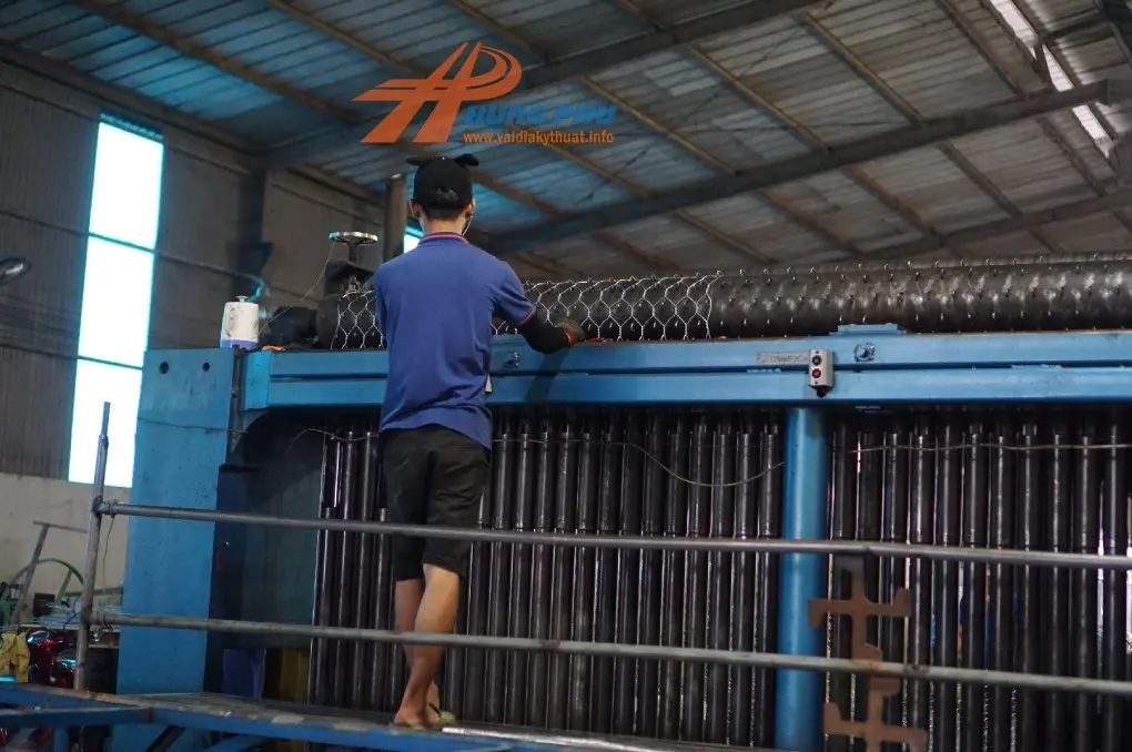 Quy Trình Sản Xuất Rọ Đá