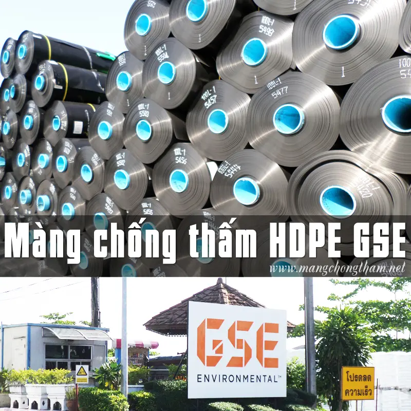 Màng Chống Thấm HDPE GSE- Lá Chắn Xanh Cho Tương Lai Bền Vững