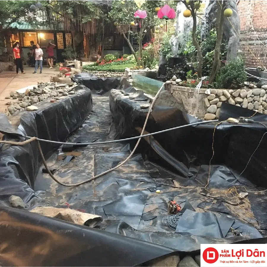 Bạt Lót Hồ Cá - Giải Pháp Vàng Cho Thủy Sinh Bền Vững