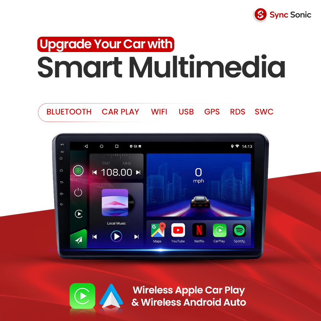 Audi A3 S3 RS3 8P 2003-2012 Android 15 Car Stereo Head Unit | CarPlay Android Auto view 2