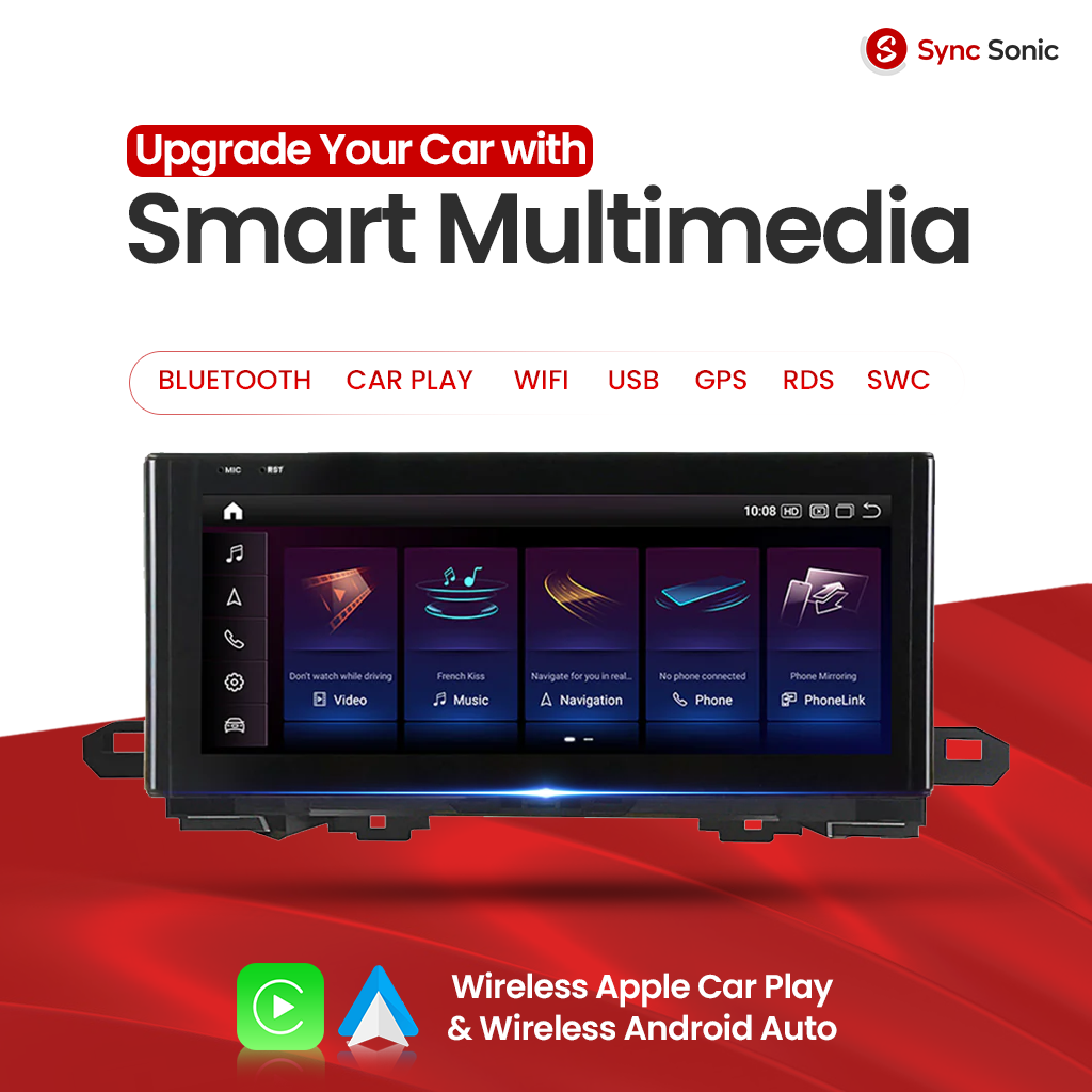 Audi Q5 SQ5 RSQ5 2016-2020 Android 14 Car Stereo Head Unit | CarPlay Android Auto RHD view 2