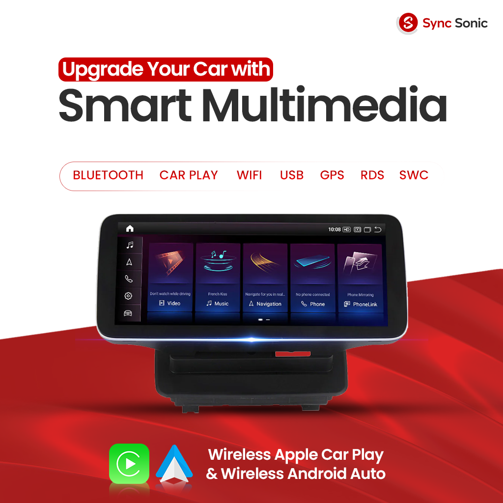 Audi Q7 2006-2015 Android 14 Car Stereo Head Unit | CarPlay Android Auto view 2