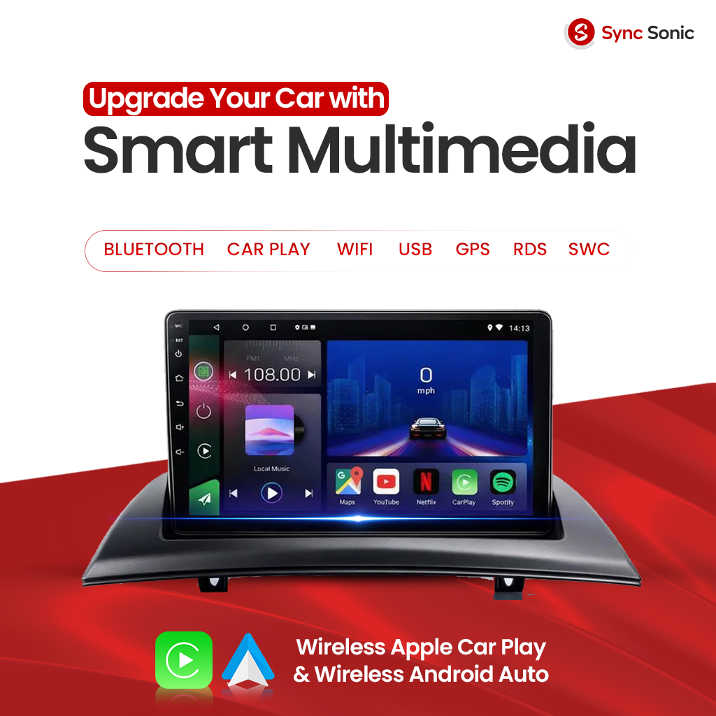 BMW X3 E83 2003-2010 Android 15 Car Stereo Head Unit | CarPlay & Android Auto view 2
