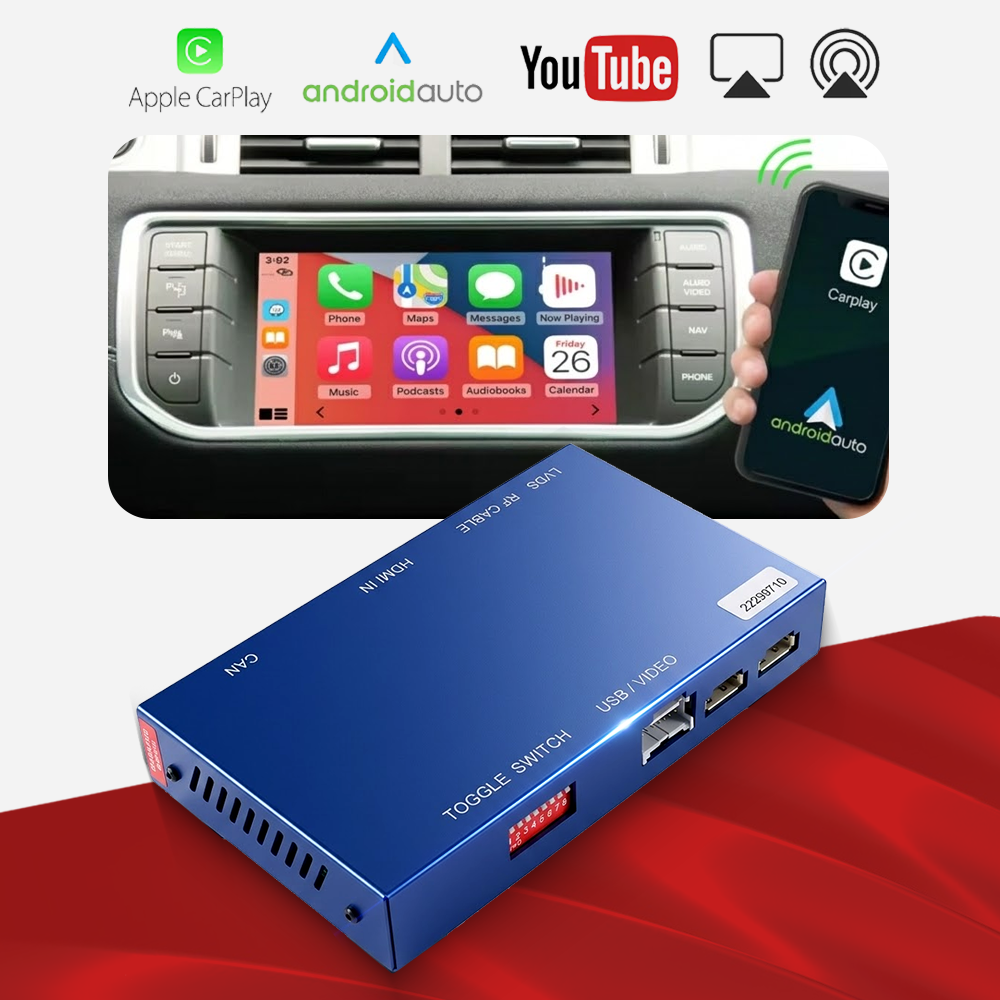 Syncsonic Premium For Land Rover Range Rover & Jaguar Wireless Apple CarPlay & Android Auto Retrofit 2012–2018 secondary view