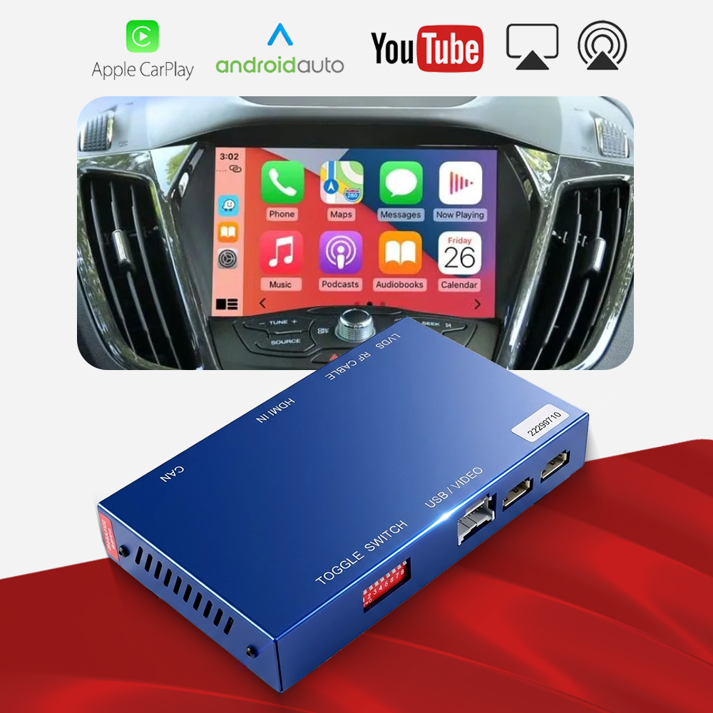 For Ford Wireless Apple CarPlay Retrofit Android Auto 2011-2016 SYNC 2 view 2