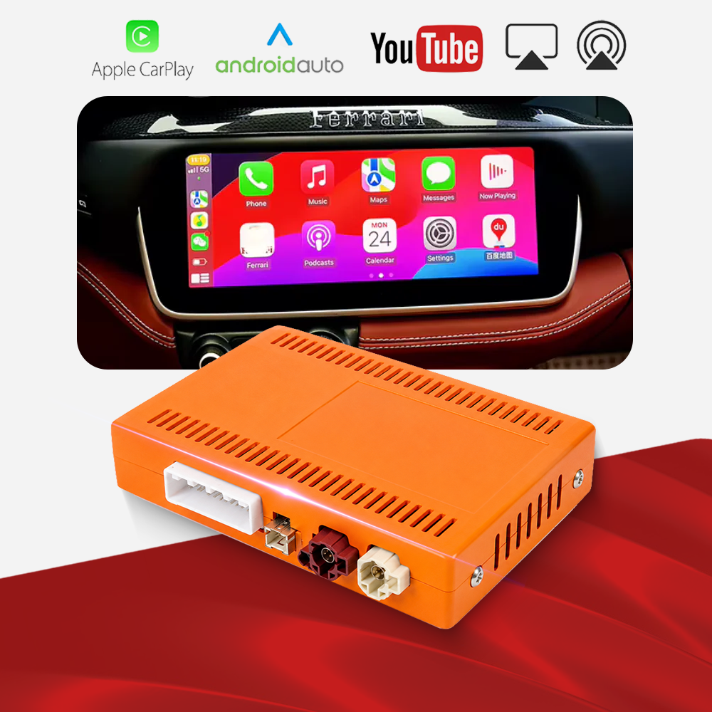 For Ferrari Wireless Apple CarPlay Retrofit Android Auto view 2