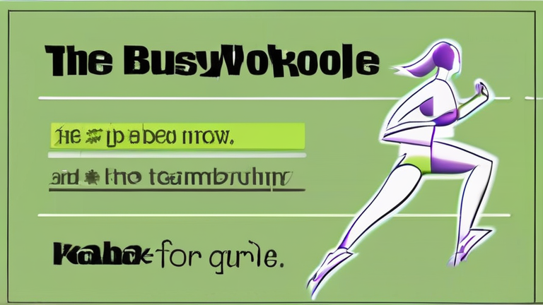 The Best Workouts for Busy People in 2025