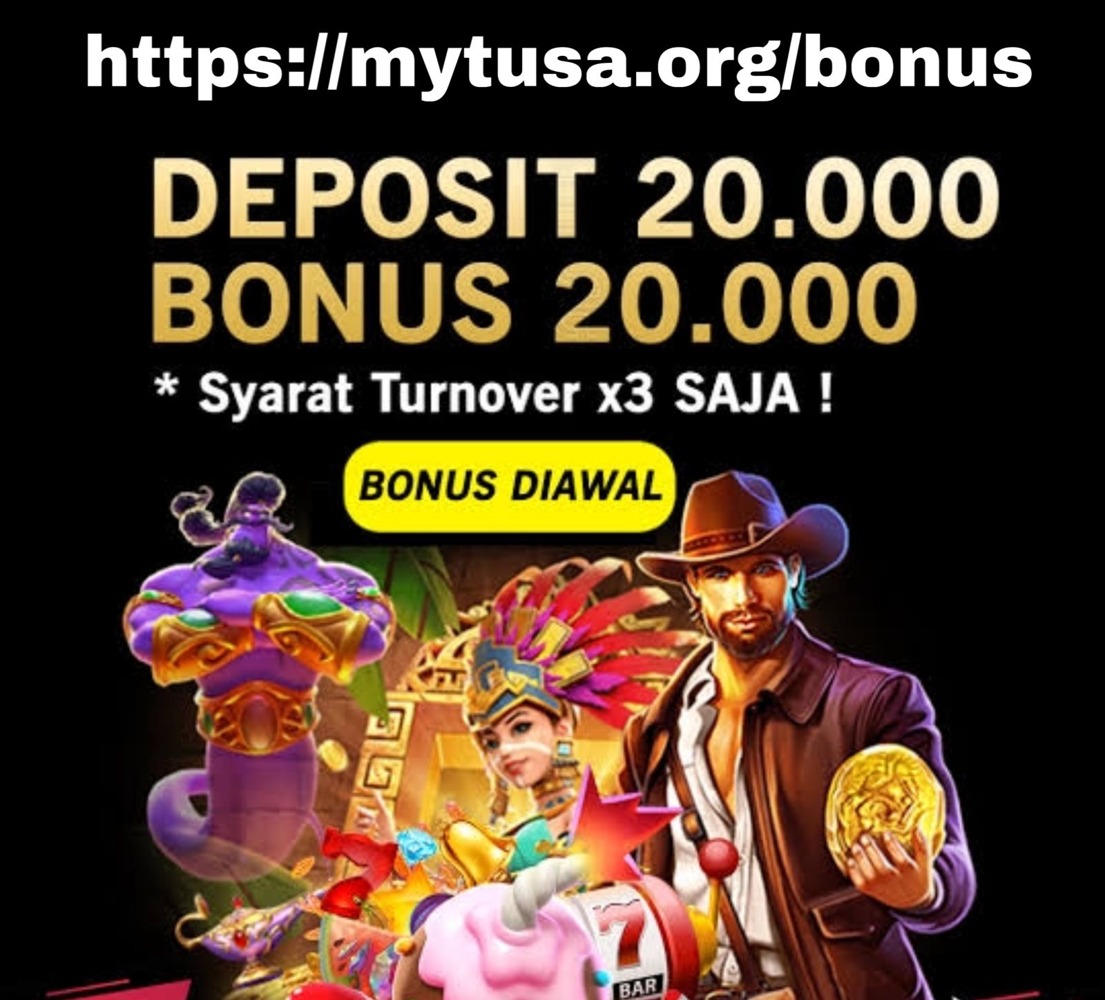 DEPO 20 BONUS 20 | DEPOSIT 20 BONUS 20 TO X5 RENDAH | BONUS NEW MEMBER 100