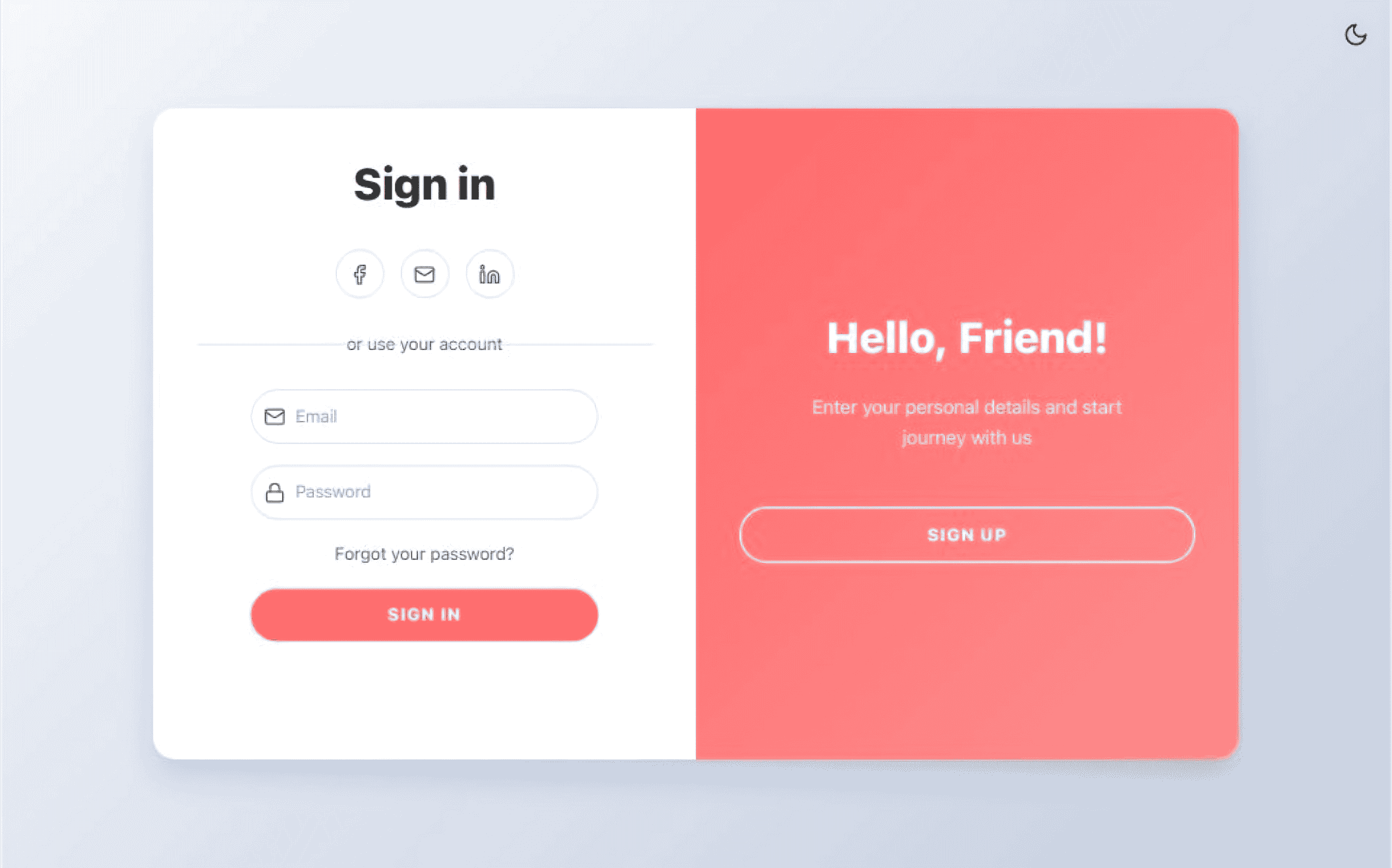 Login/Register Auth