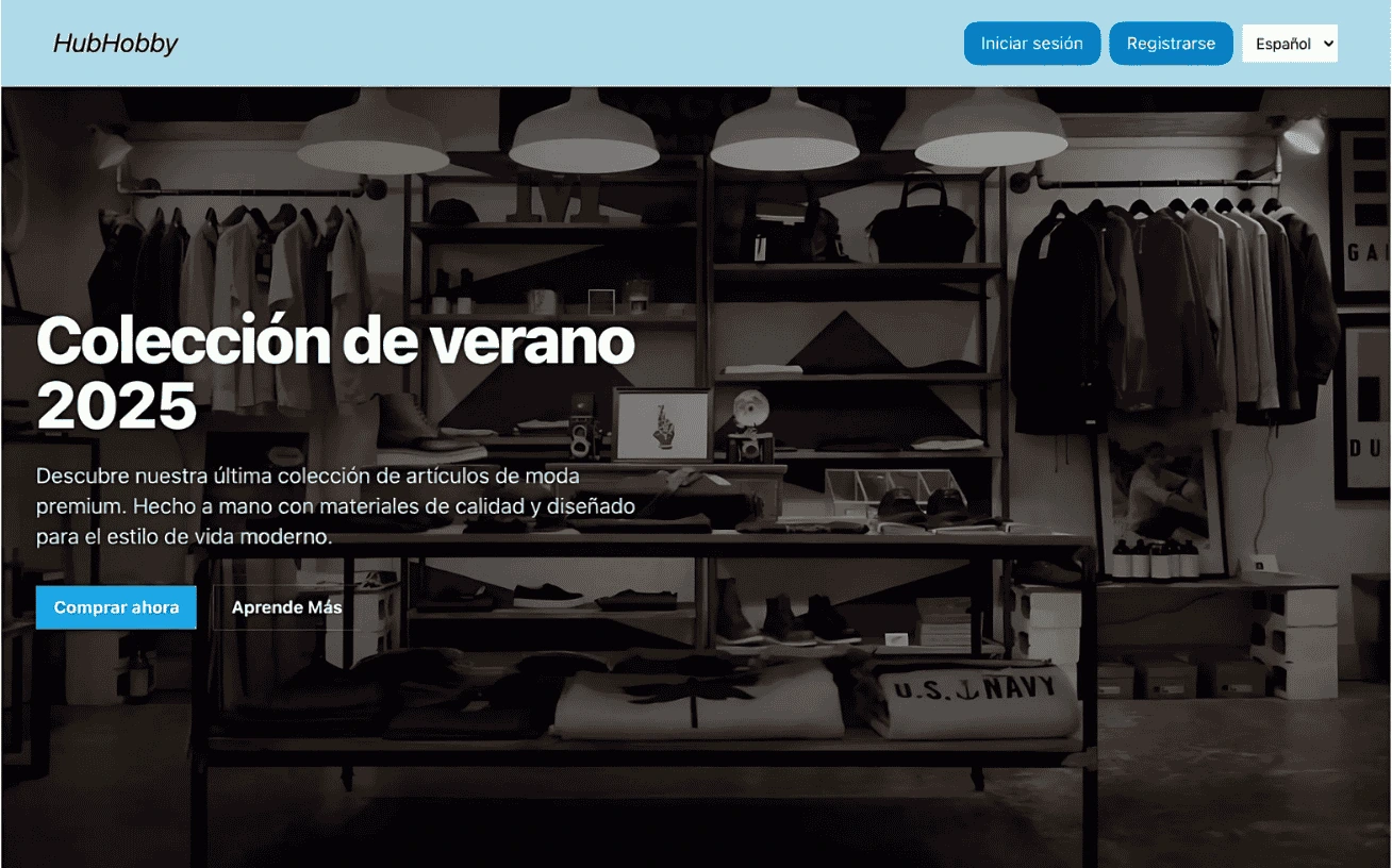 Tienda de carrito de productos