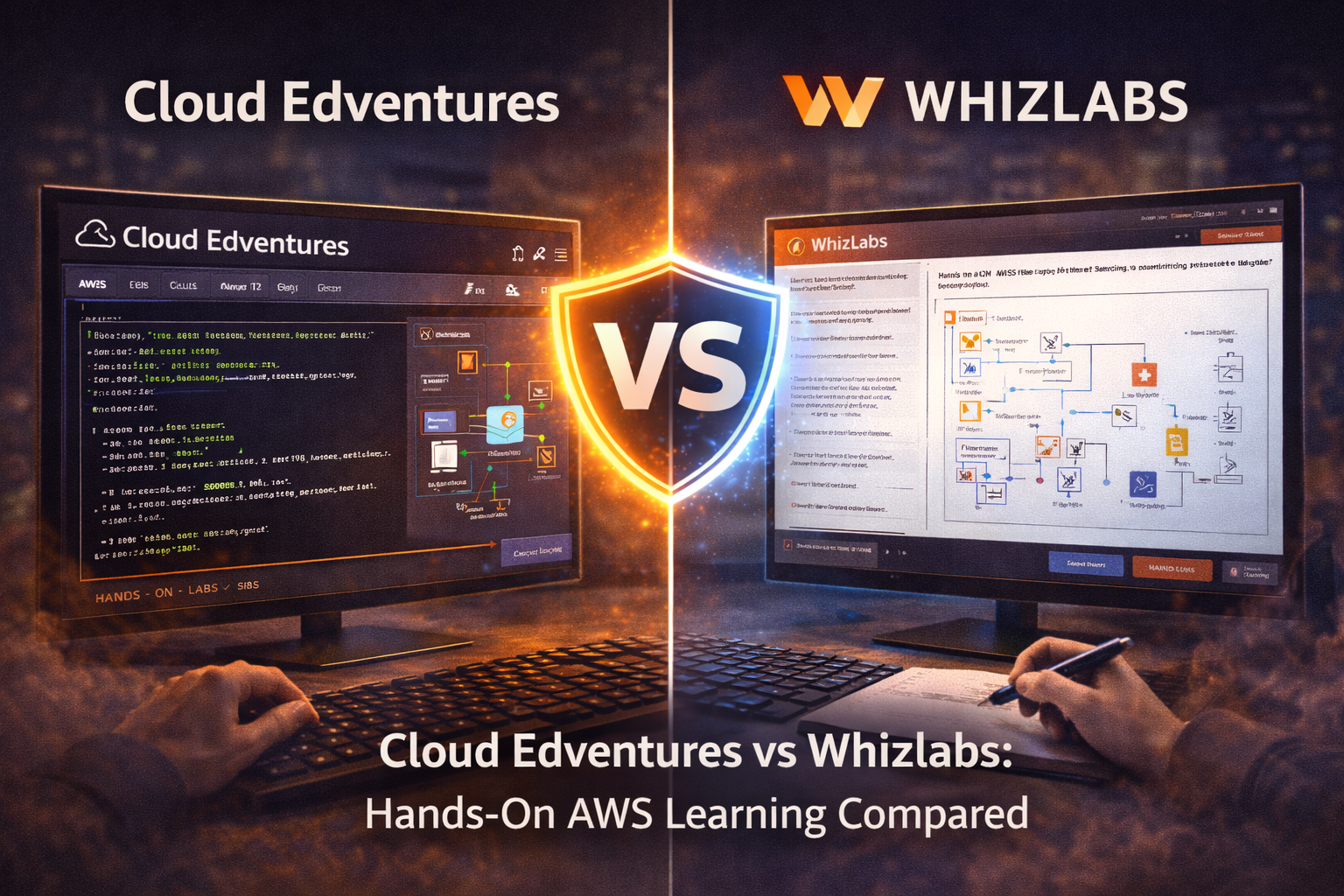 Cloud Edventures vs Whizlabs: Hands-On AWS Learning Compared