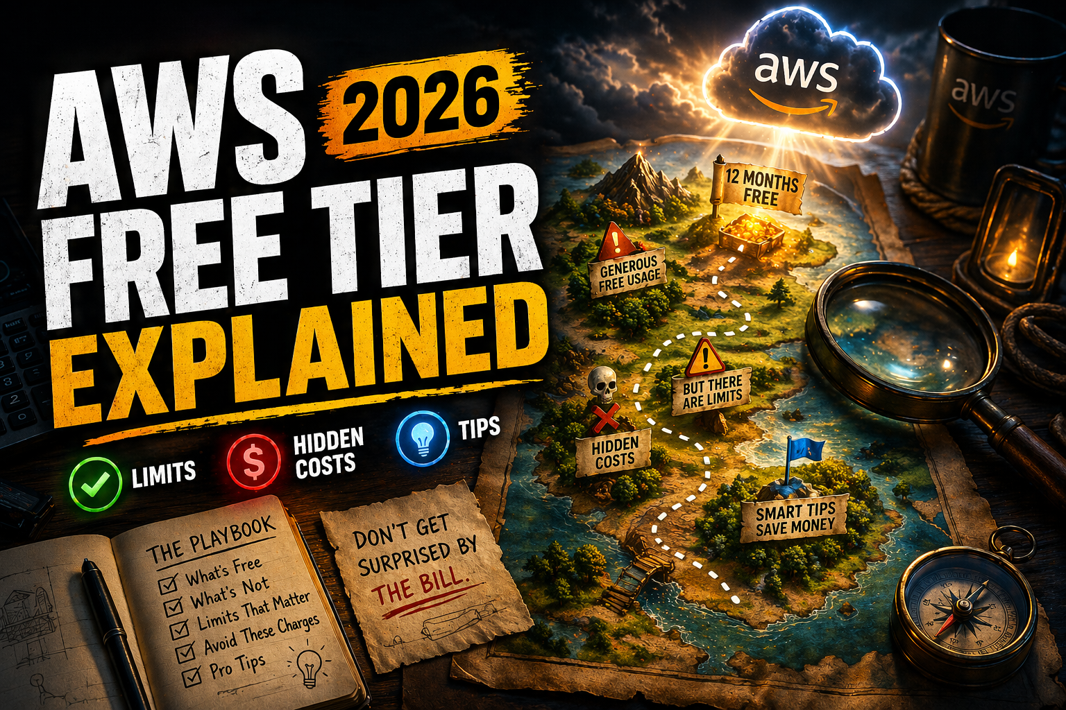 AWS Free Tier Explained (2026): Limits, Hidden Costs, Tips