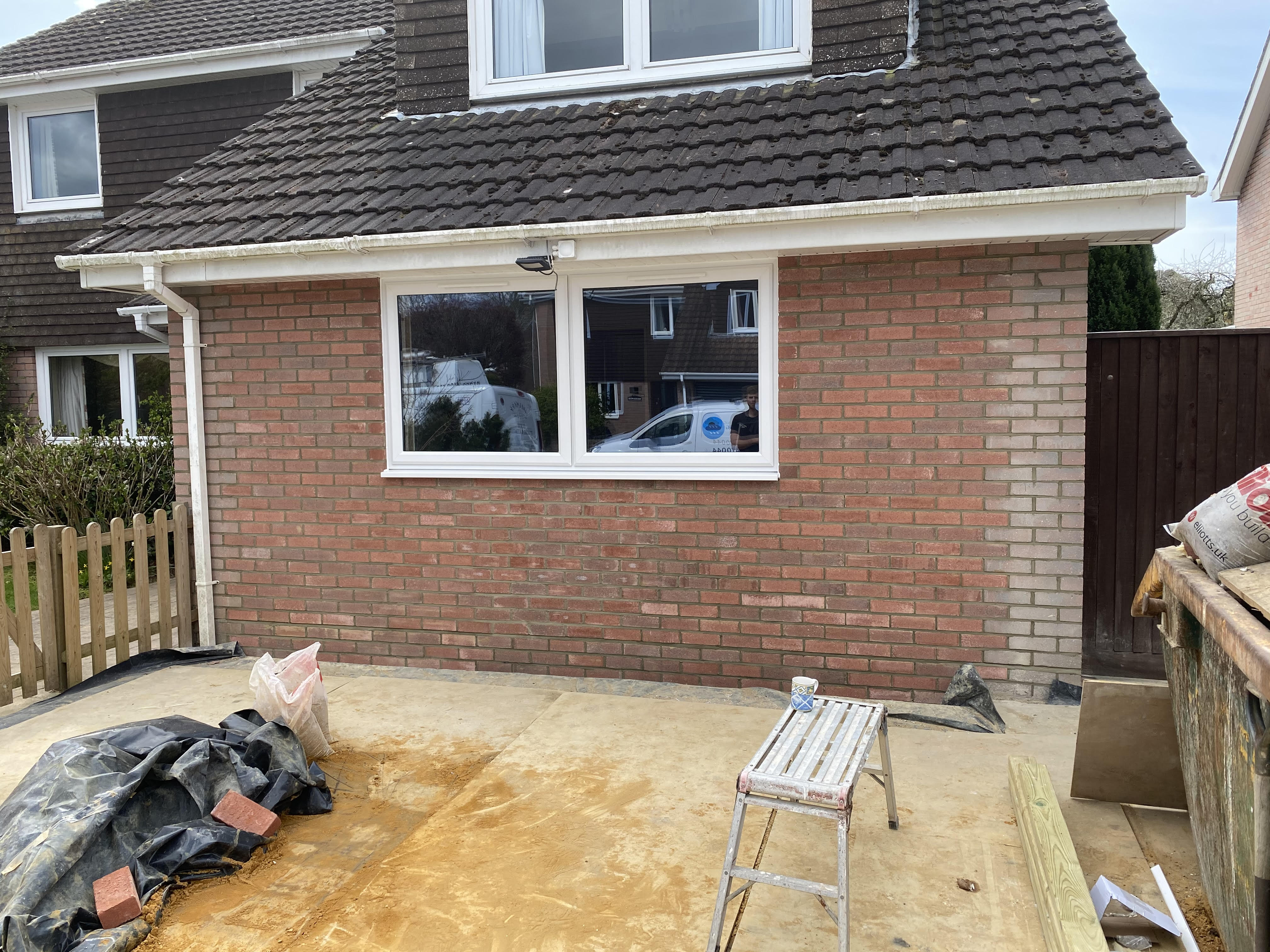 Garage conversion in Brockenhurst