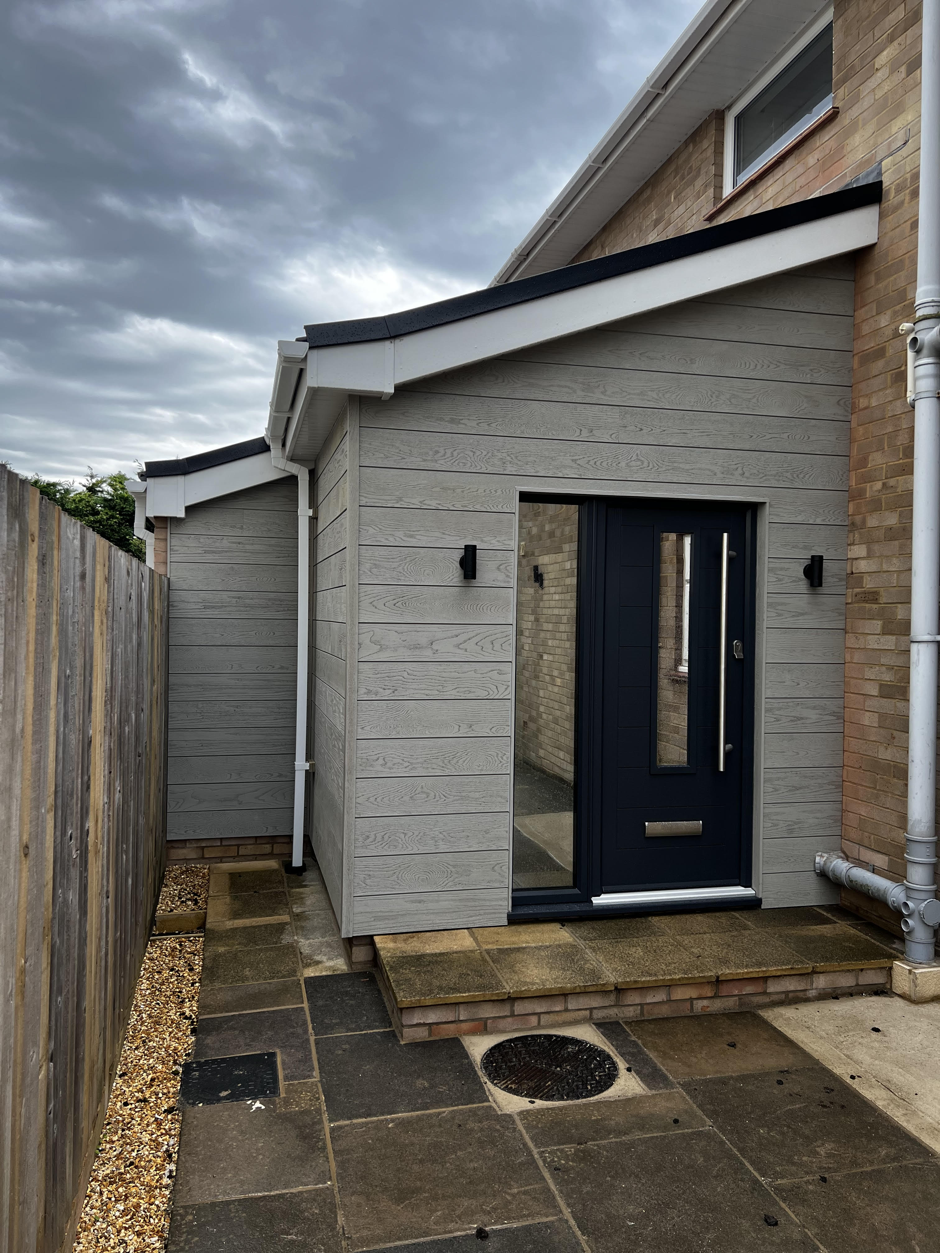 Side extension in Barton on sea