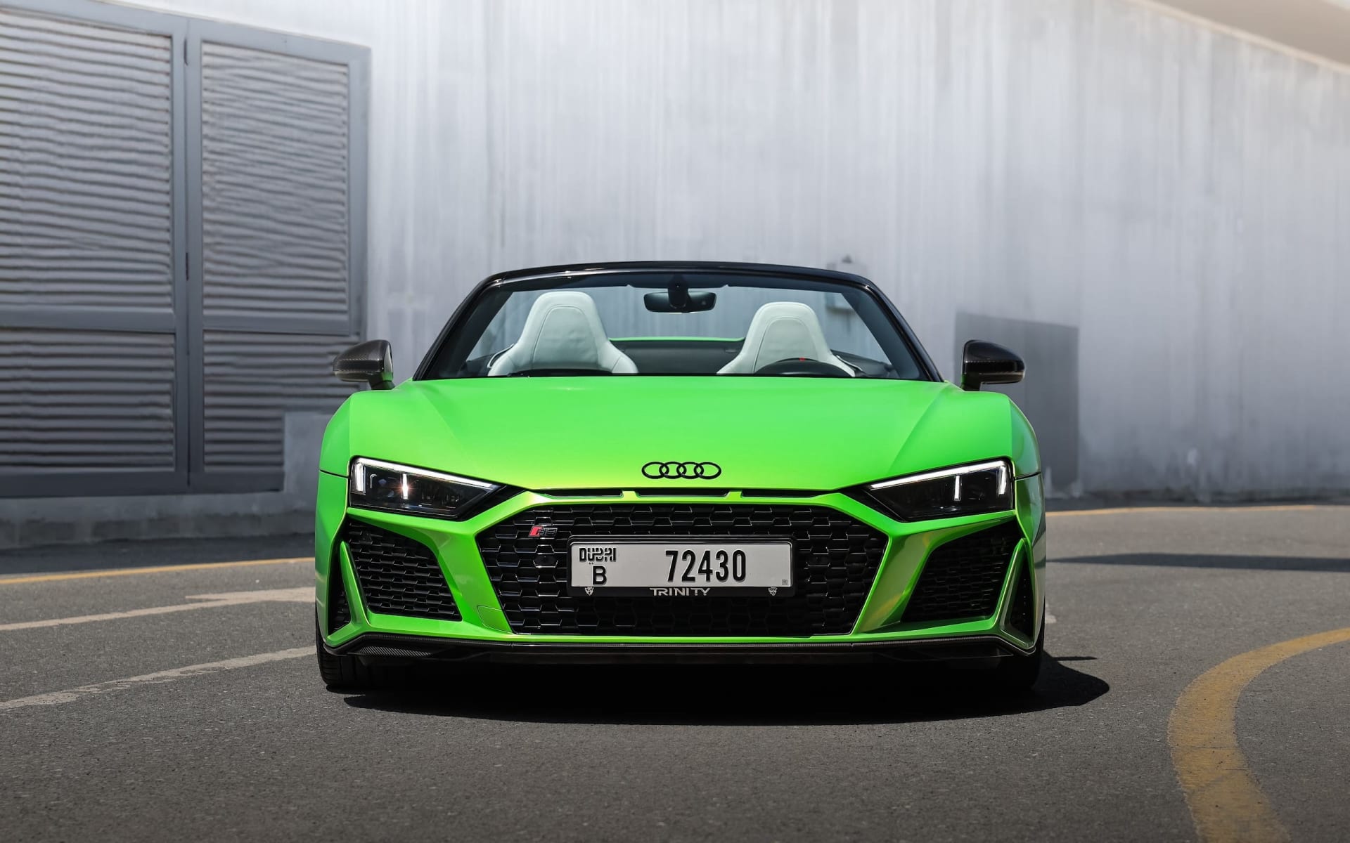 Audi R8 V10 Performance Spyder 2023 for rent in Dubai