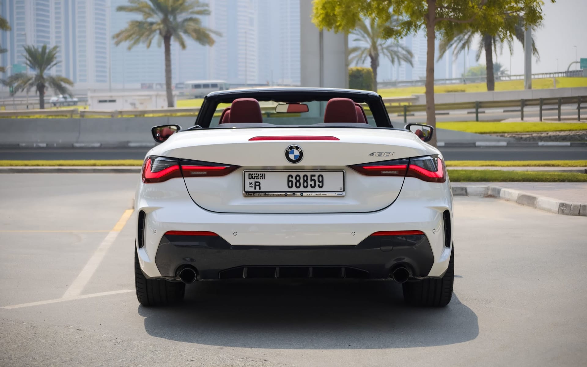 BMW 430i Convertible 2024 for rent in Dubai photo 4