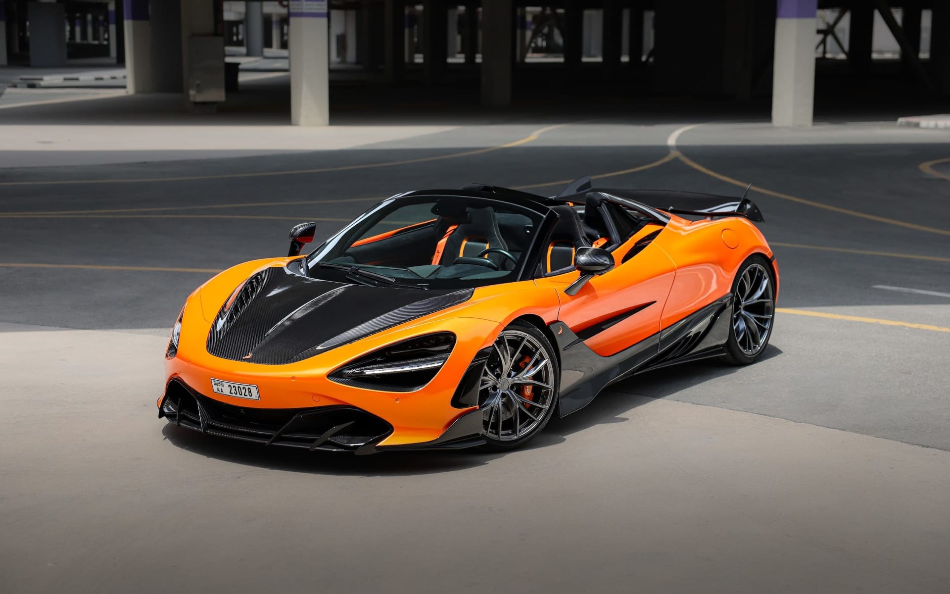 McLaren 720S Spider Topcar Fury 2023 for rent in Dubai photo 2