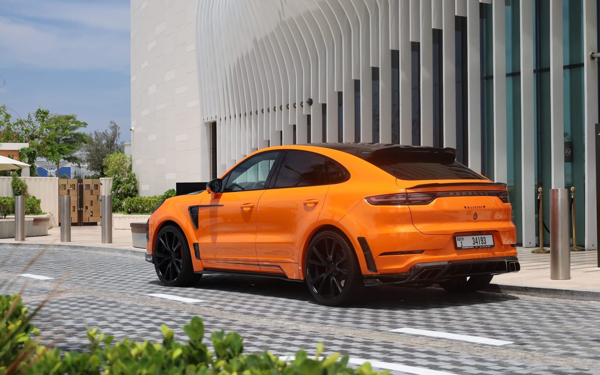 Porsche Cayenne Turbo Coupe Mansory 2023 for rent in Dubai photo 3