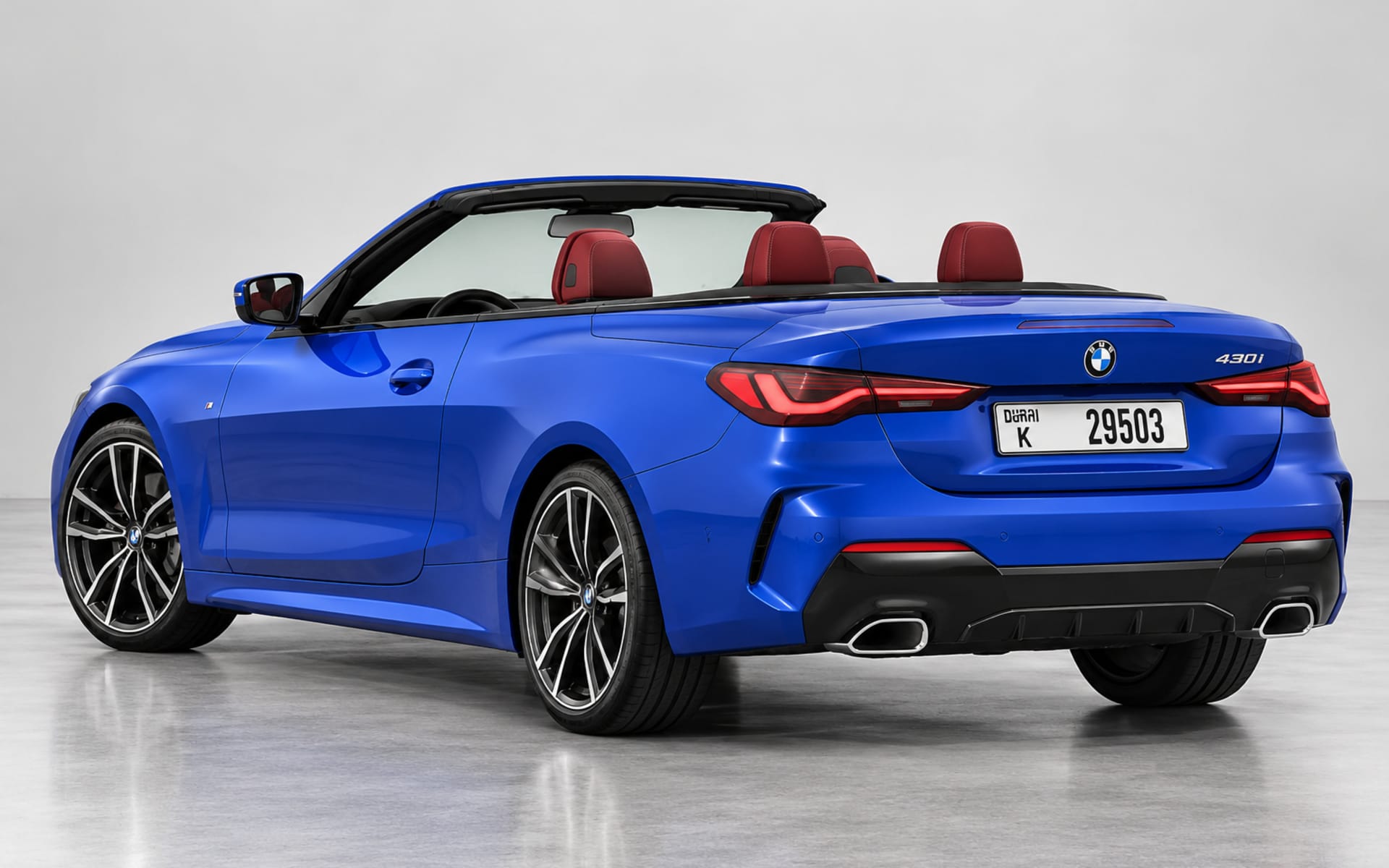 BMW 420i Convertible 2023 for rent in Dubai photo 3