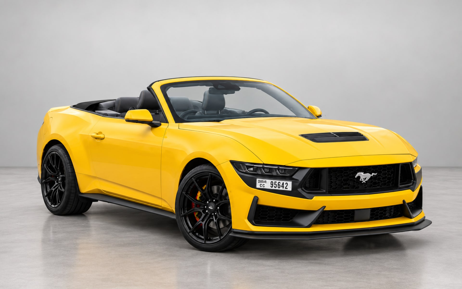 Ford Mustang Dark Horse Convertible 2024 for rent in Dubai