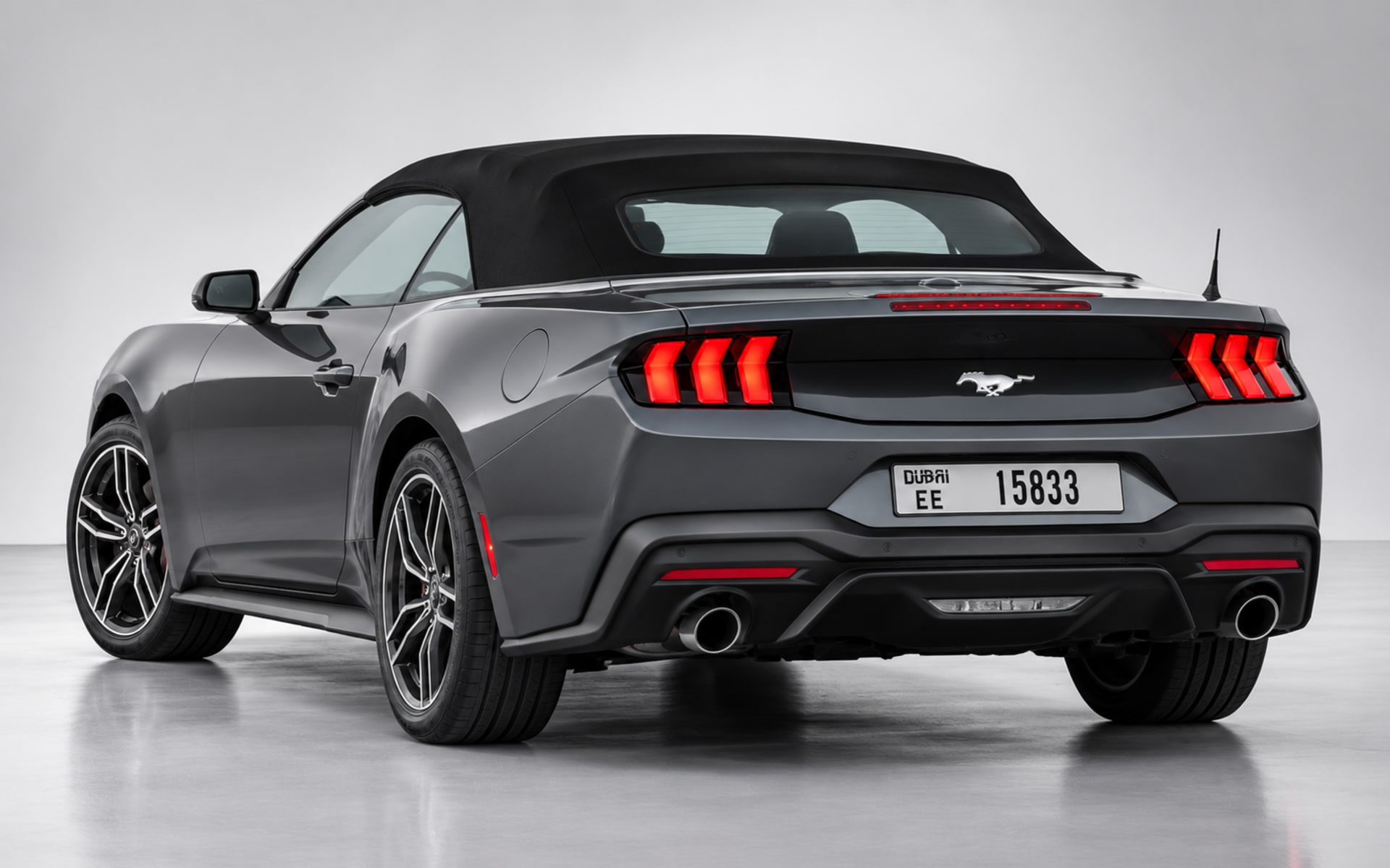 Ford Mustang EcoBoost Convertible 2024 for rent in Dubai photo 3