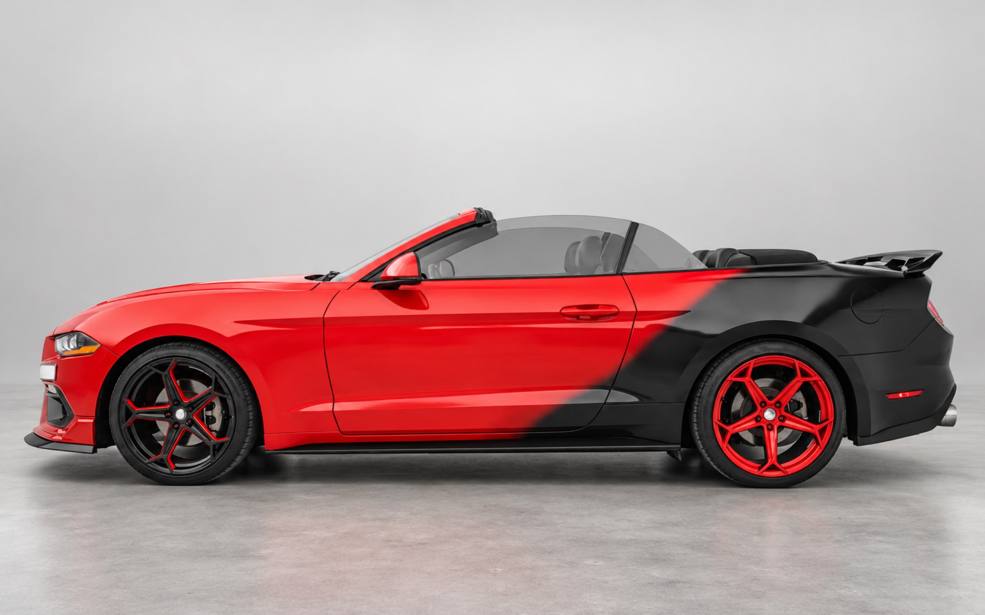 Ford Mustang Convertible 2021 for rent in Dubai photo 2