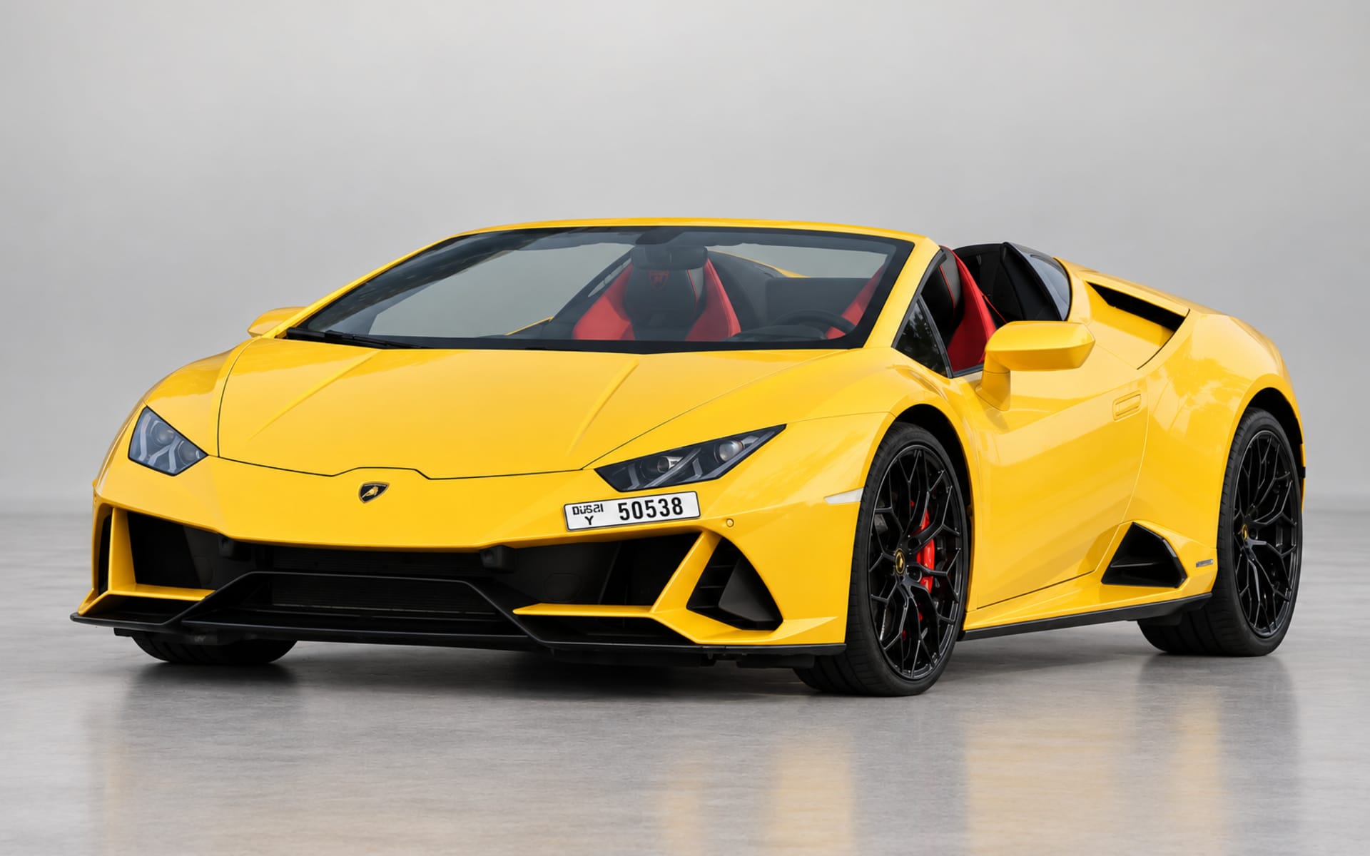 Lamborghini Huracan EVO Spyder 2025 for rent in Dubai photo 3
