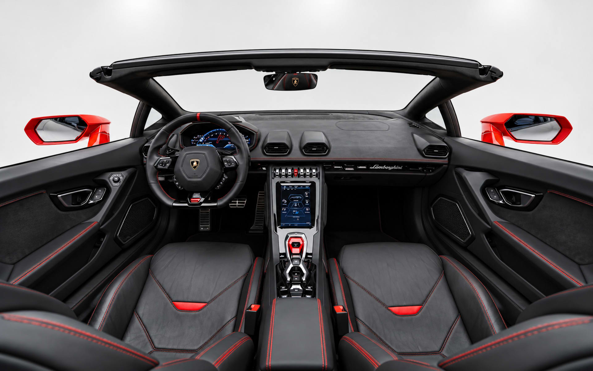 Lamborghini Huracan EVO Spyder 2025 for rent in Dubai photo 4