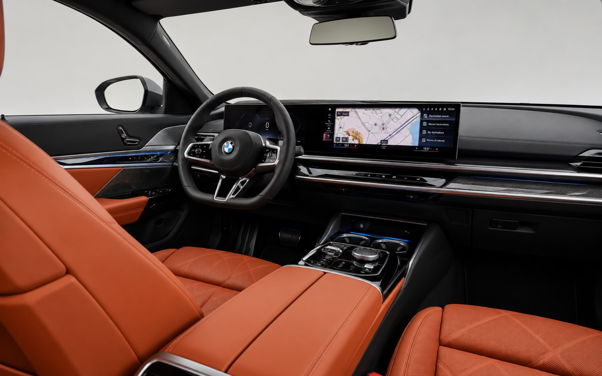 BMW 735i 2024 for rent in Dubai photo 4