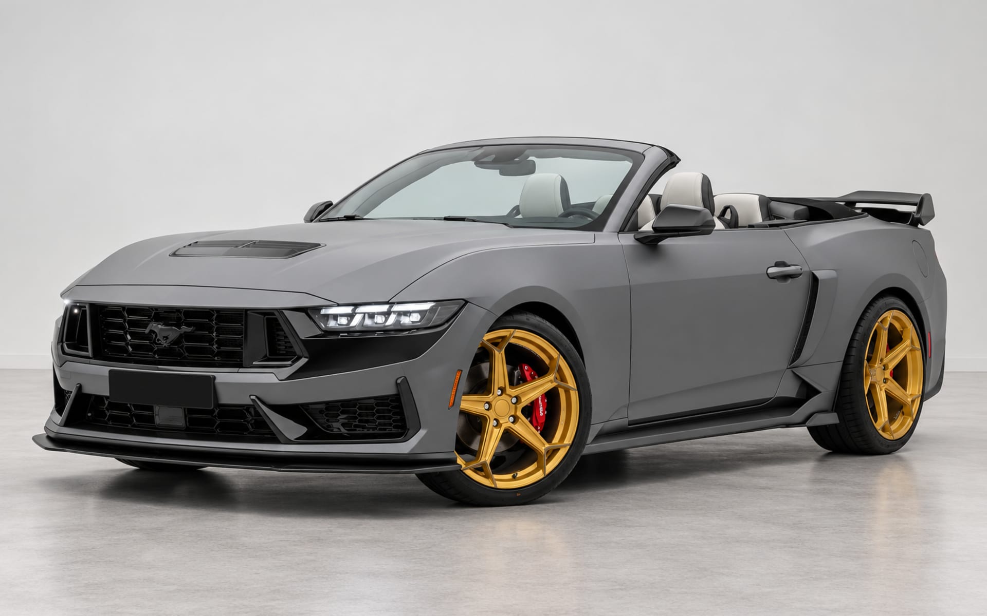 Ford Mustang Dark Horse Convertible 2024 for rent in Dubai photo 3
