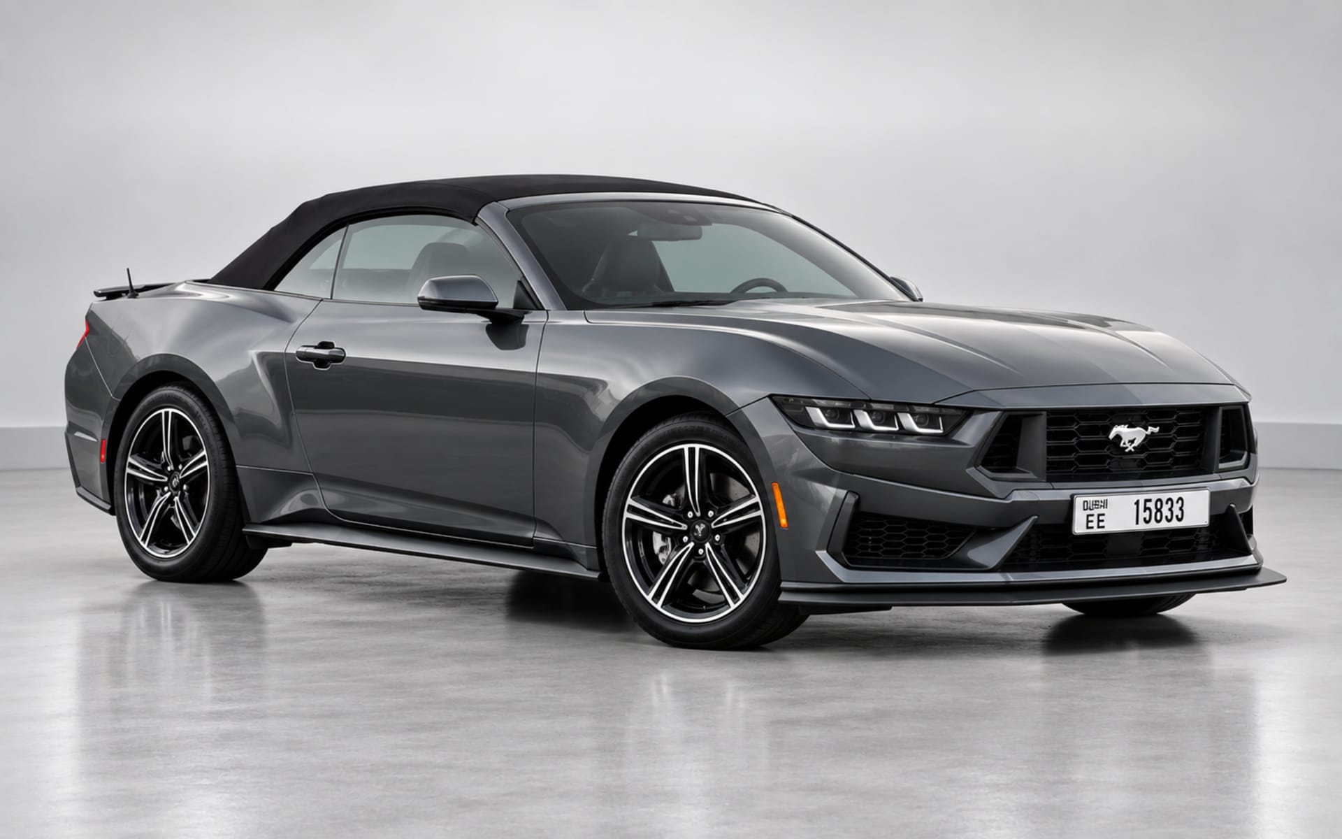 Ford Mustang EcoBoost Convertible 2024 for rent in Dubai