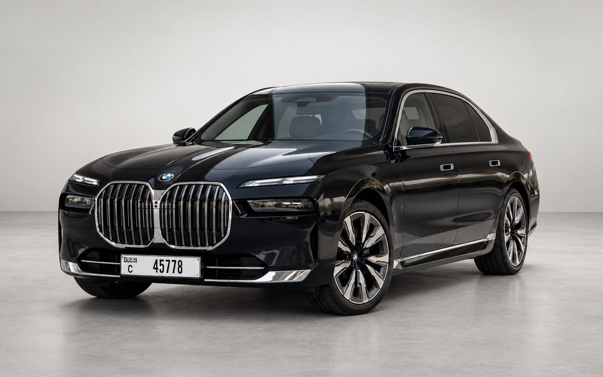 BMW 735i 2024 for rent in Dubai photo 3