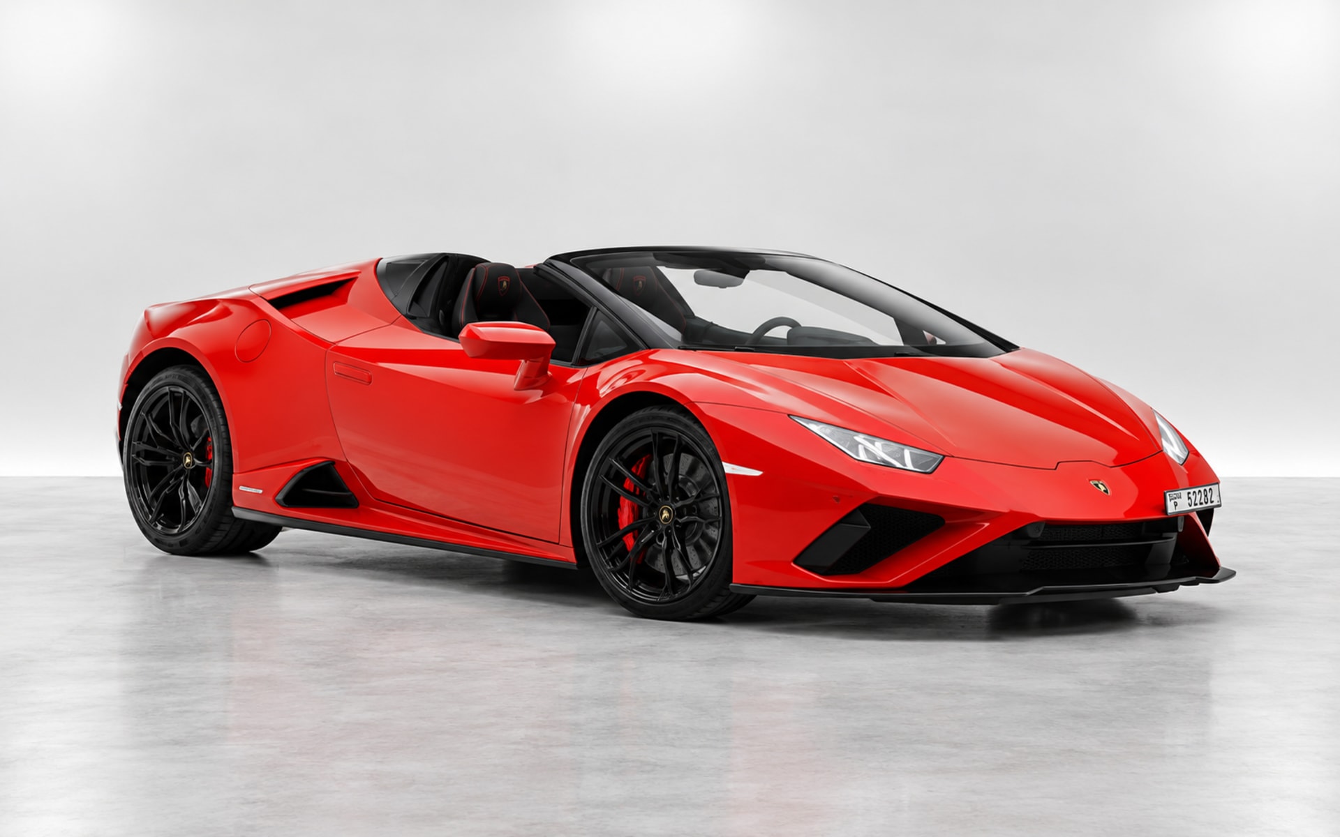 Lamborghini Huracan EVO Spyder 2025 for rent in Dubai photo 1