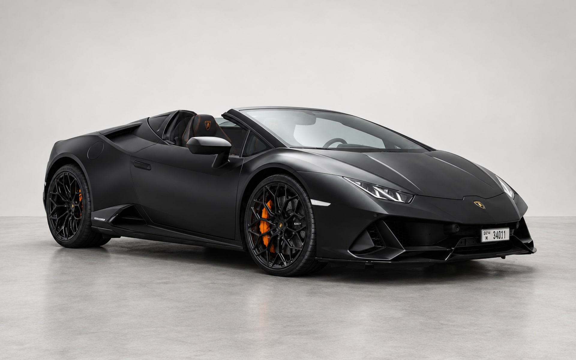 Lamborghini Huracan EVO Spyder 2024 for rent in Dubai