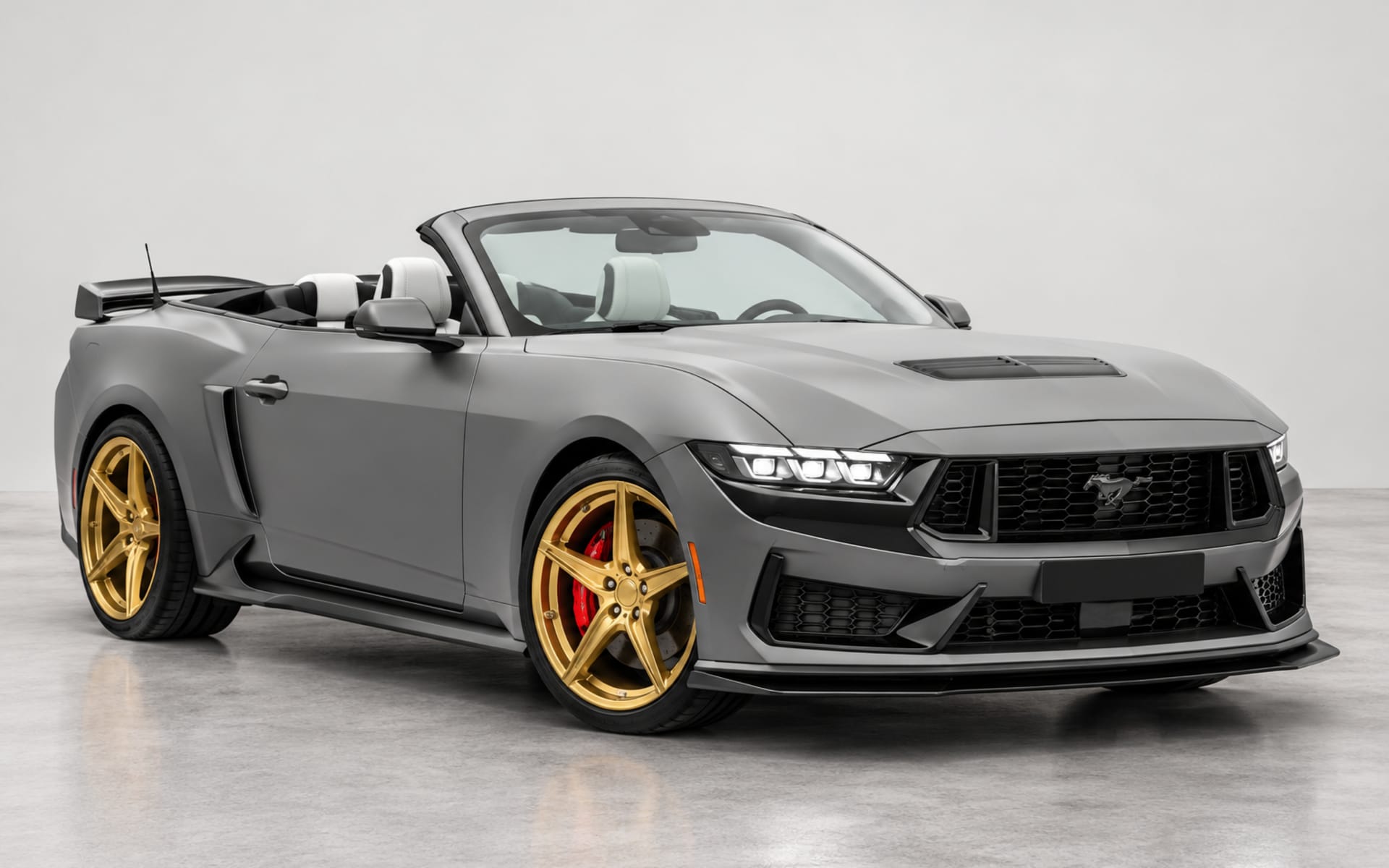 Ford Mustang Dark Horse Convertible 2024 for rent in Dubai