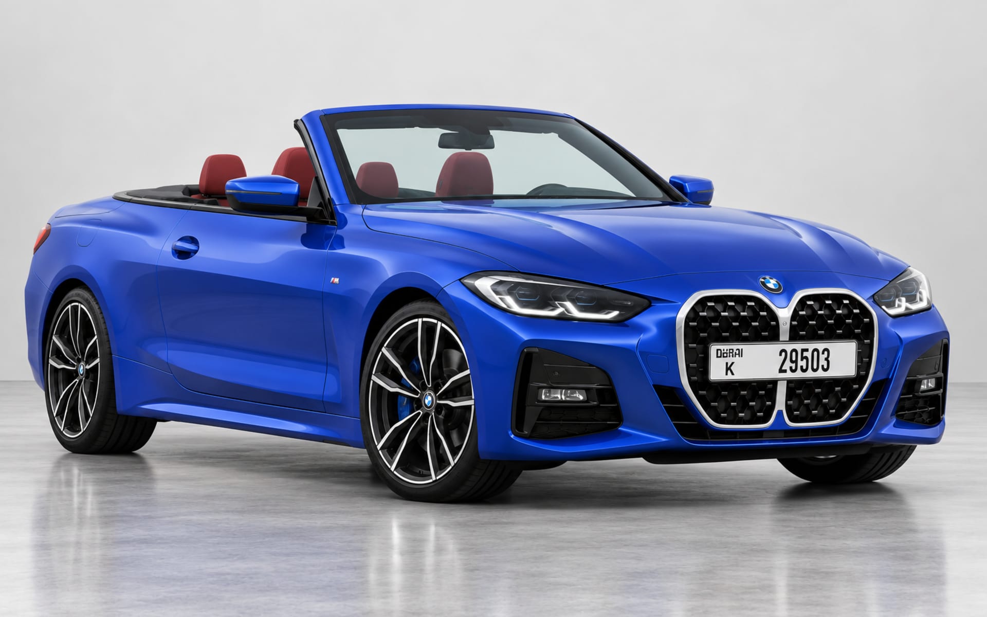 BMW 420i Convertible 2023 for rent in Dubai photo 1