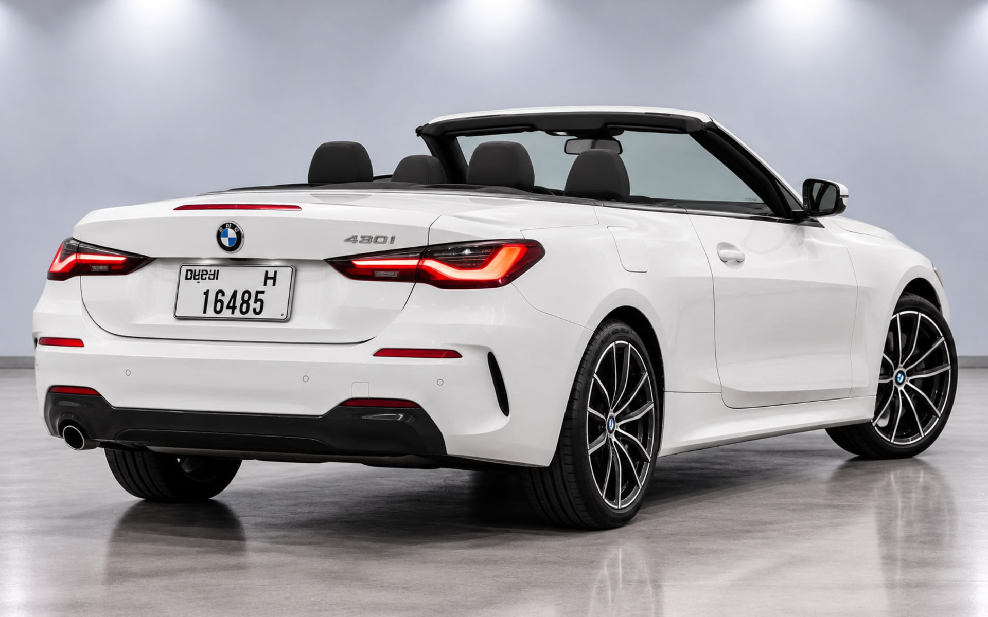 BMW 430i Convertible 2023 for rent in Dubai photo 3